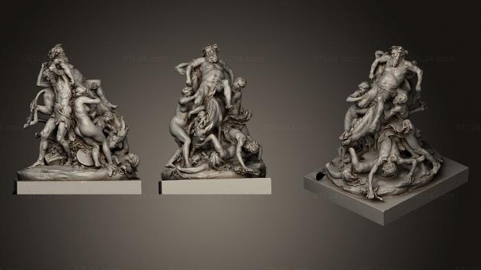 Statues antique and historical (Triumph of Silne, STKA_1316) 3D models for cnc